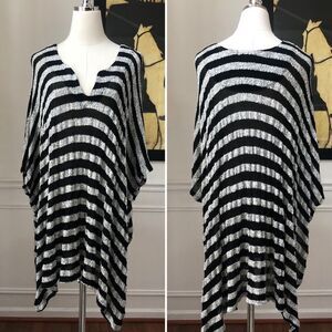 Anthropologie Dolan Caftan Mumu Poncho Stripe XS S
